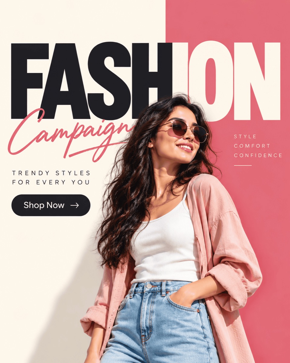 Fashion / lifestyle at 4:5